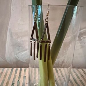 Bronze Dangle Earrings